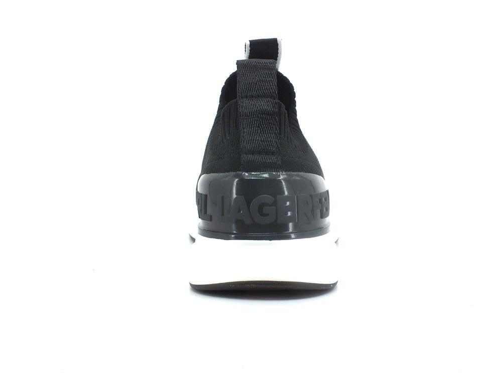 KARL LAGERFELD Finesse Legere Lo Knit Sneaker Black KL62115 - Sandrini Calzature e Abbigliamento