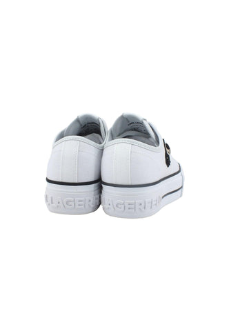 KARL LAGERFELD Kampus Max Sneaker Donna White KL60410 - Sandrini Calzature e Abbigliamento