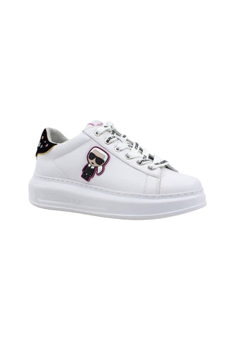 KARL LAGERFELD Kapri Icon Sneaker Donna White KL62547 - Sandrini Calzature e Abbigliamento