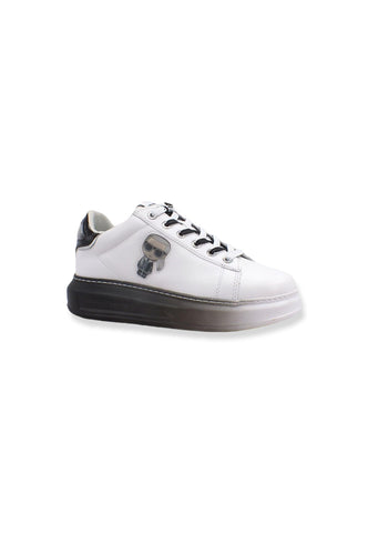 KARL LAGERFELD Kapri Jellikonic Sneaker Donna White Black KL62533 - Sandrini Calzature e Abbigliamento
