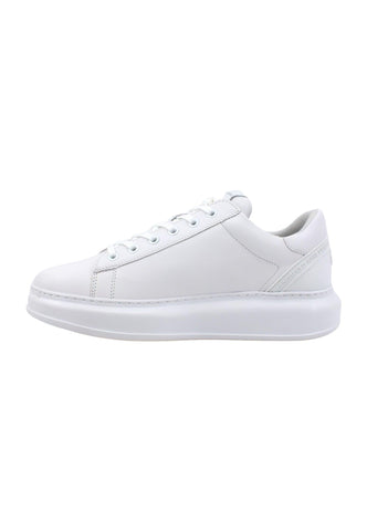 KARL LAGERFELD Kapri Mens Kourter Sneaker Uomo White Mono KL52575 - Sandrini Calzature e Abbigliamento