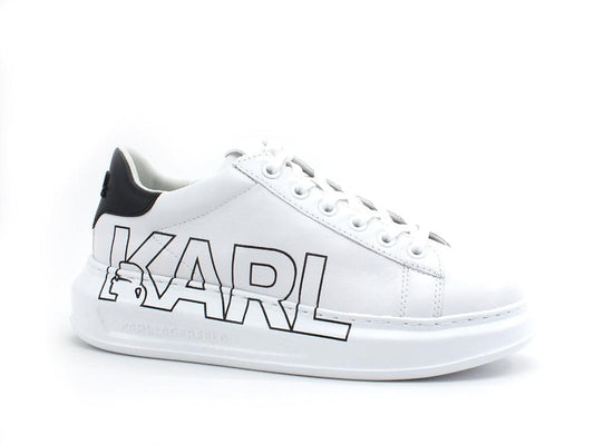 KARL LAGERFELD Kapri Outline Sneaker Donna Logo White KL62511 - Sandrini Calzature e Abbigliamento