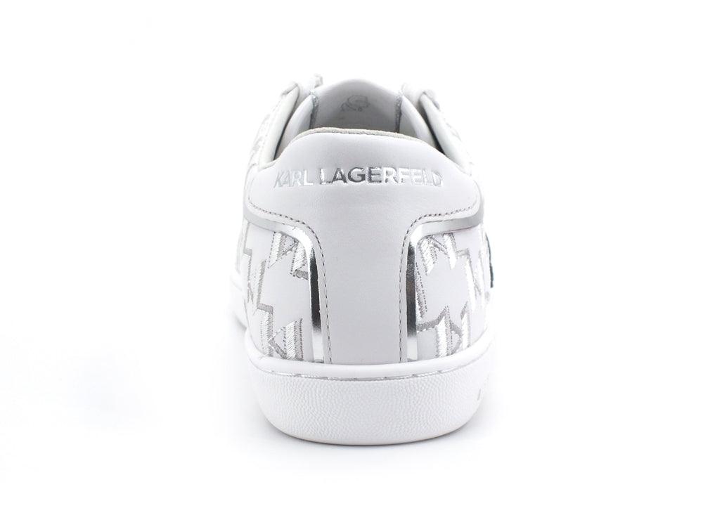 KARL LAGERFELD Kupsole II Ikonic Sneaker Logo White KL61249 - Sandrini Calzature e Abbigliamento