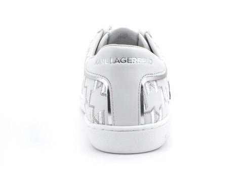 KARL LAGERFELD Kupsole II Ikonic Sneaker Logo White KL61249 - Sandrini Calzature e Abbigliamento