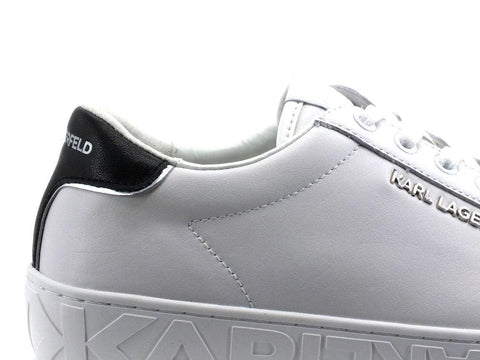 KARL LAGERFELD Kupsole II Lo Lace Sneaker White KL51019 - Sandrini Calzature e Abbigliamento