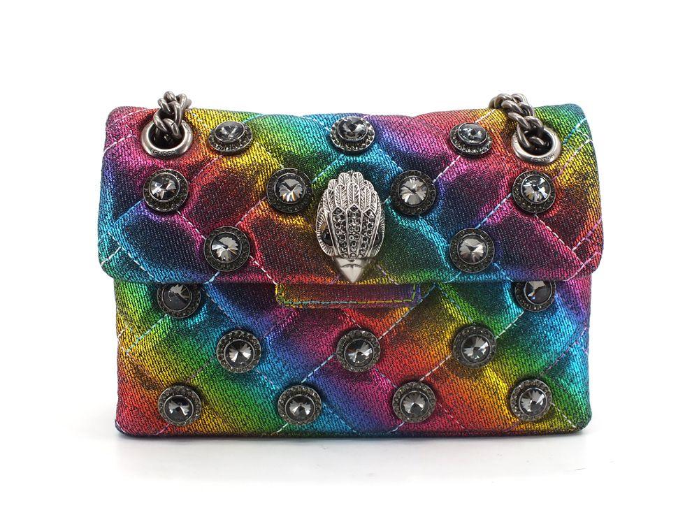 KURT GEIGER Fabric Mini Kensington Borsa Gioiello Multi Other 8470969999-69 - Sandrini Calzature e Abbigliamento