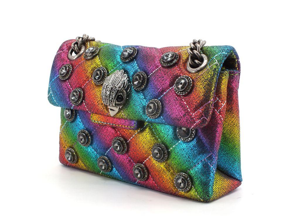 KURT GEIGER Fabric Mini Kensington Borsa Gioiello Multi Other 8470969999-69 - Sandrini Calzature e Abbigliamento