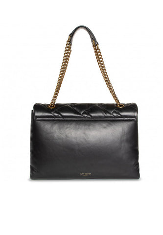 KURT GEIGER Kensington Soft XXL Bag Borsa Pelle Black 4708500109-00 - Sandrini Calzature e Abbigliamento