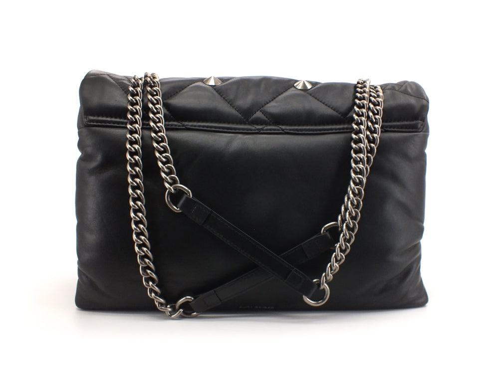 KURT GEIGER Kensington Soft XXL Stud Borsa Borchie Black 8471500109-00 - Sandrini Calzature e Abbigliamento