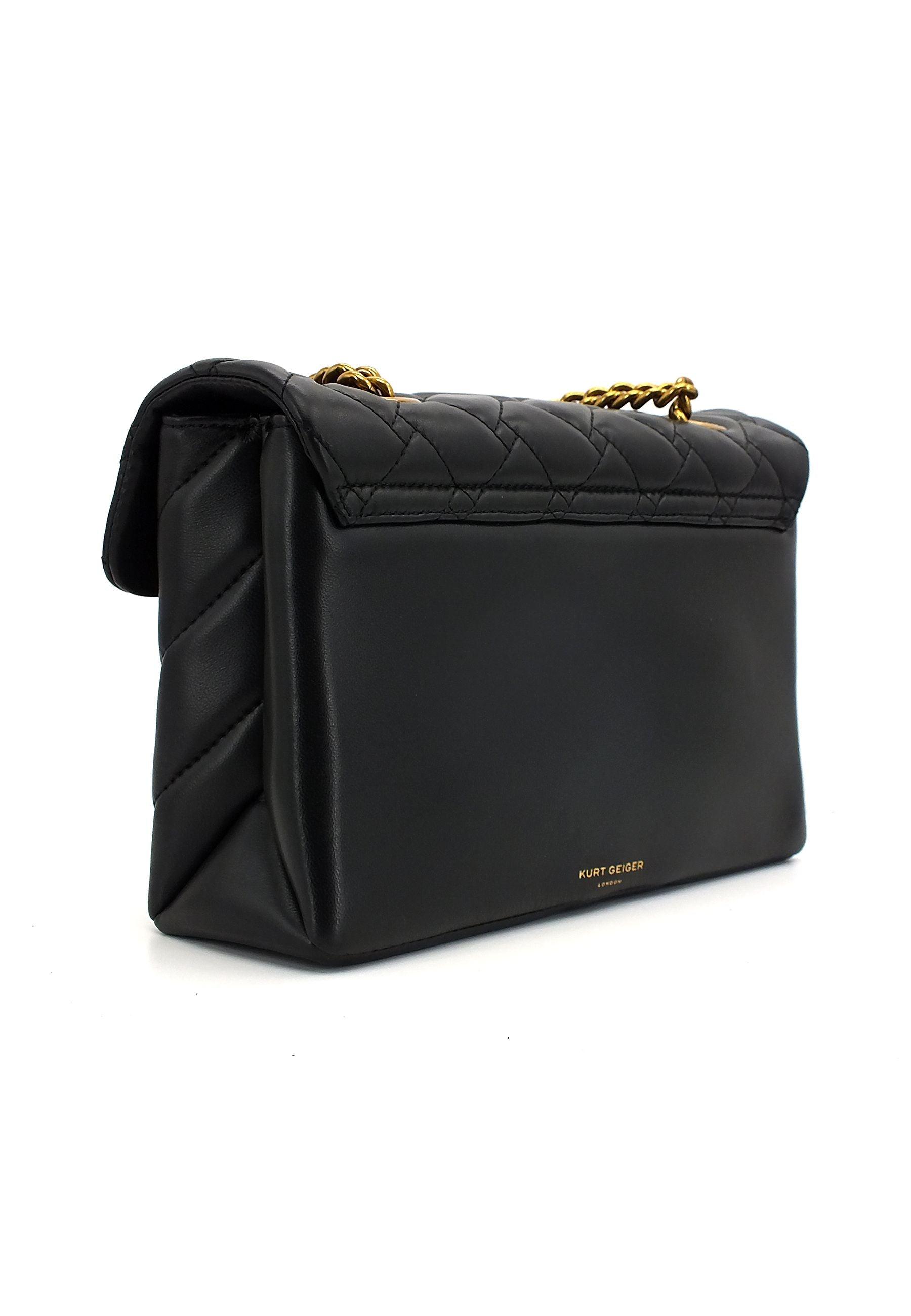 KURT GEIGER Kensington X Borsa Donna Black 1470400109-00 - Sandrini Calzature e Abbigliamento