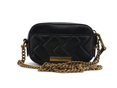 KURT GEIGER Kensington XS Camera Bag Borsa Black 8473400109-00 - Sandrini Calzature e Abbigliamento