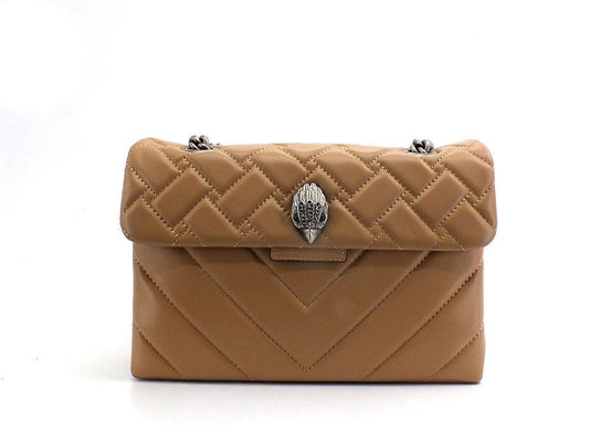 KURT GEIGER Leather Kensington x Bag Borsa Marrone Camel 1470448109-48 - Sandrini Calzature e Abbigliamento