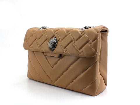 KURT GEIGER Leather Kensington x Bag Borsa Marrone Camel 1470448109-48 - Sandrini Calzature e Abbigliamento