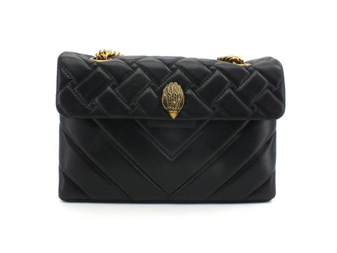 KURT GEIGER Leather Kensington X Bag Borsa Pelle Black 1470400109-00 - Sandrini Calzature e Abbigliamento