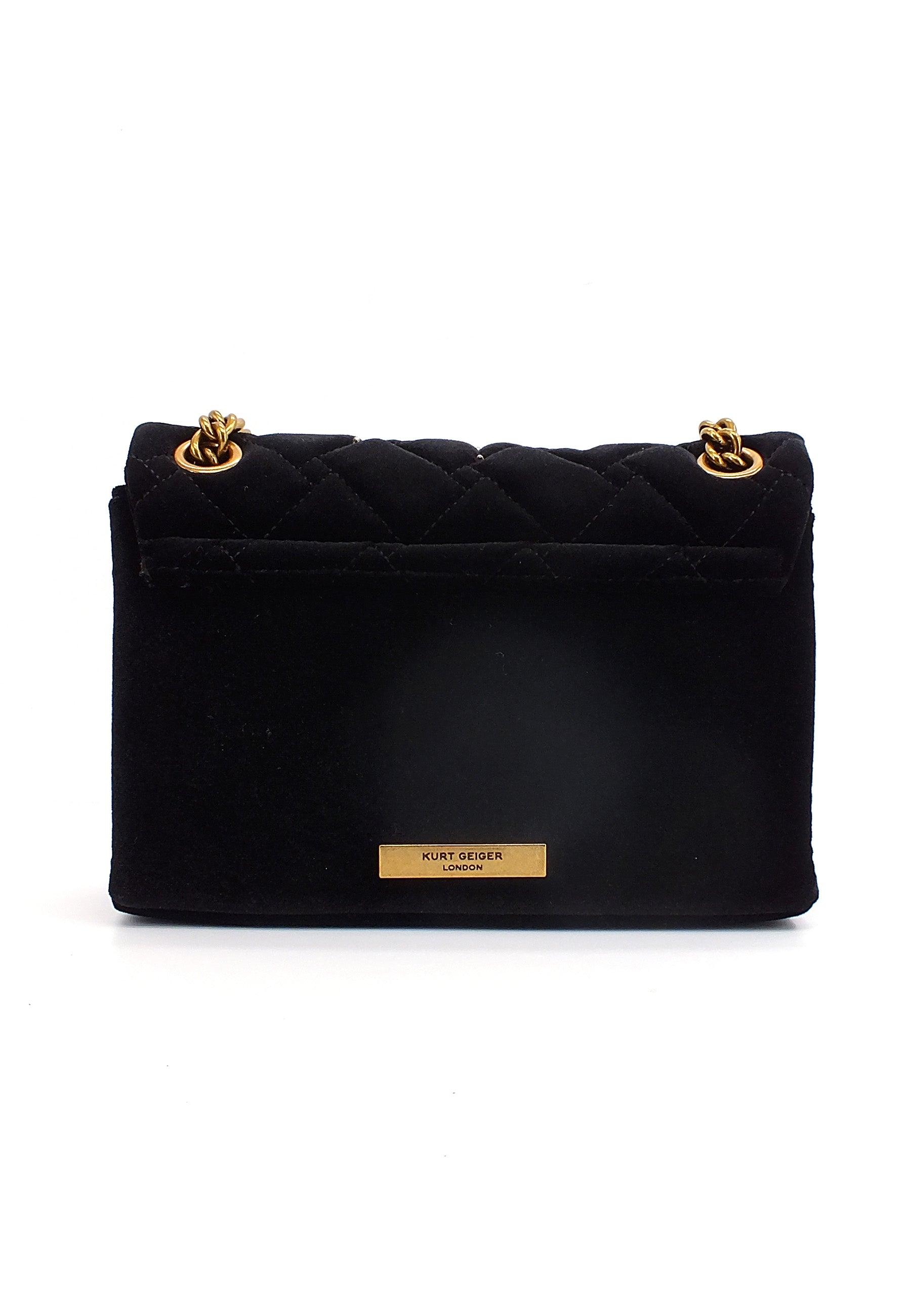KURT GEIGER Mini Kensington Eye Fabric Borsa Donna Black 9105700609-00 - Sandrini Calzature e Abbigliamento