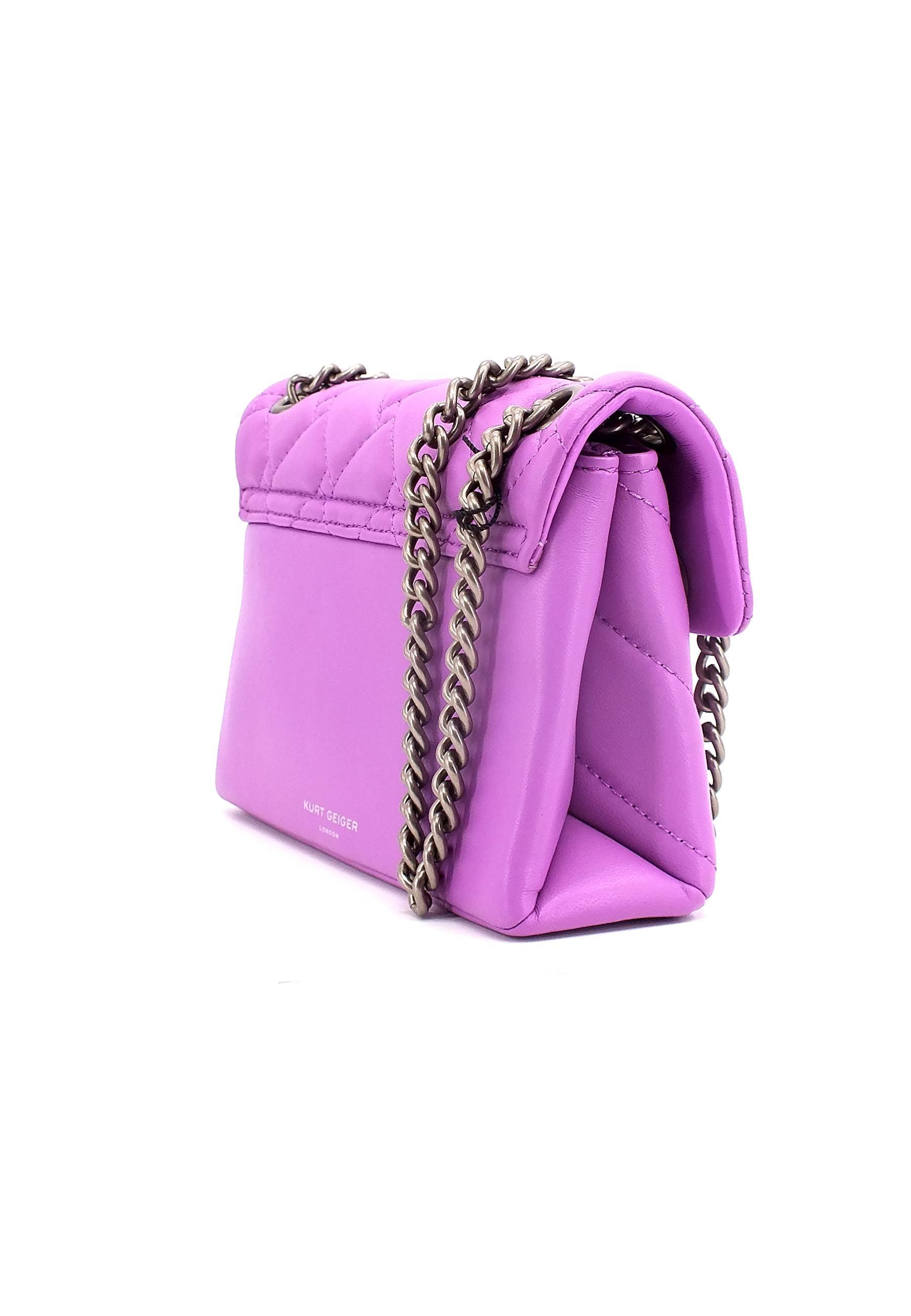 KURT GEIGER Mini Kensington X Borsa Purple 1470890109-90 - Sandrini Calzature e Abbigliamento