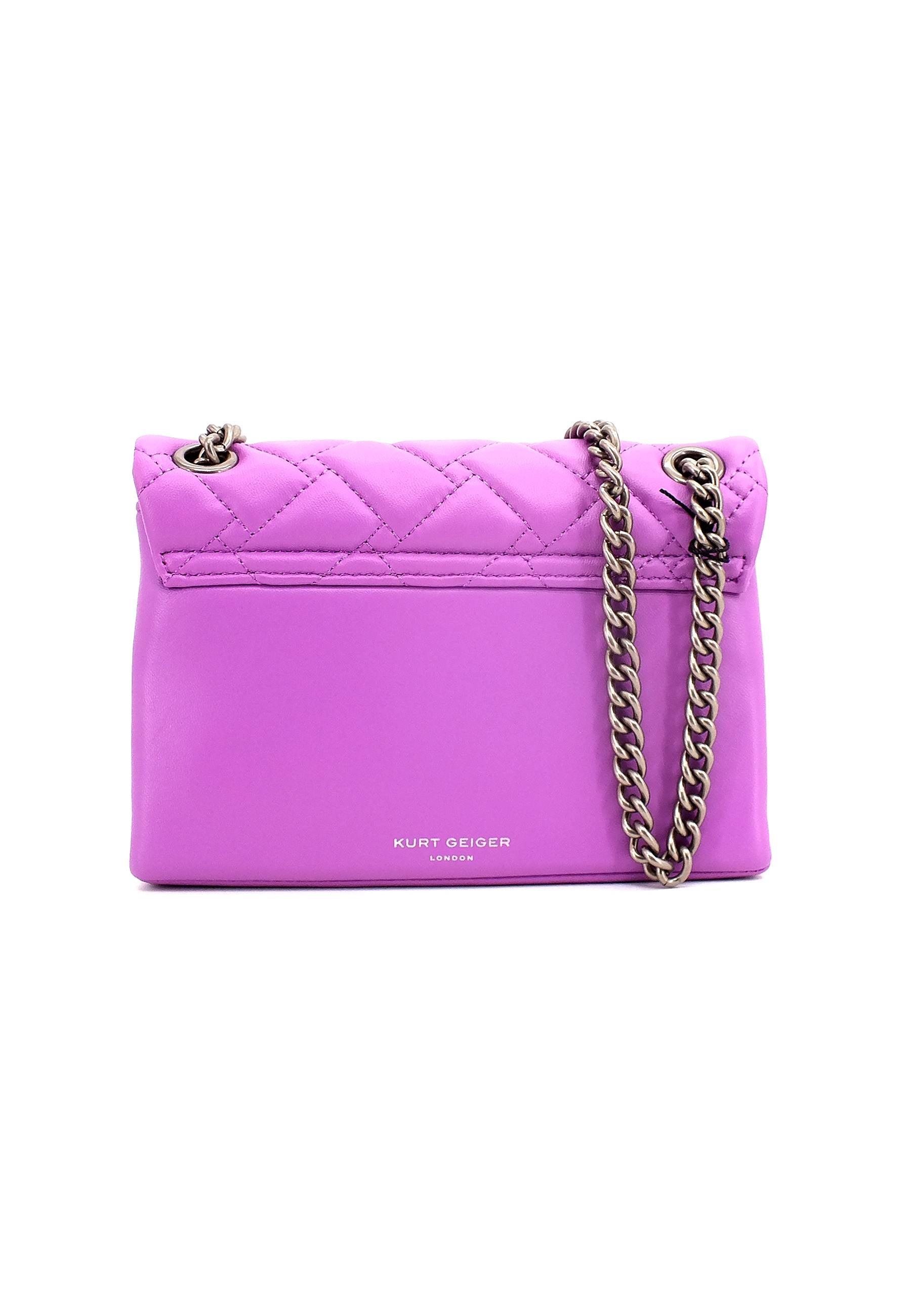 KURT GEIGER Mini Kensington X Borsa Purple 1470890109-90 - Sandrini Calzature e Abbigliamento