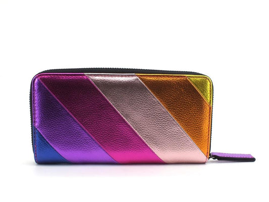 KURT GEIGER Portafoglio Zip Around Wallet Eagle Multi Other 1803069109 - Sandrini Calzature e Abbigliamento