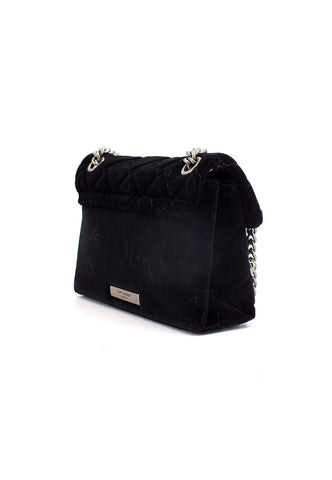 KURT GEIGER Velvet Mini Kensington Borsa Black Comb 3614305609-05 - Sandrini Calzature e Abbigliamento