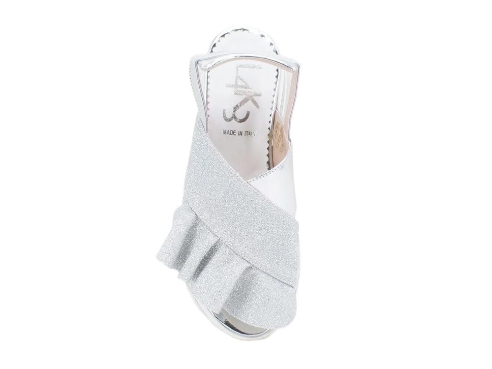 L4K3 Sandal Notturno Silver B35-SAN - Sandrini Calzature e Abbigliamento