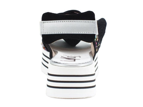 L4K3 Sandal Super Black B40-SAN - Sandrini Calzature e Abbigliamento