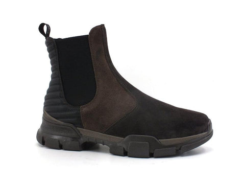 LAKE Beatles Suede Stivaletto Brown E56-BEA - Sandrini Calzature e Abbigliamento