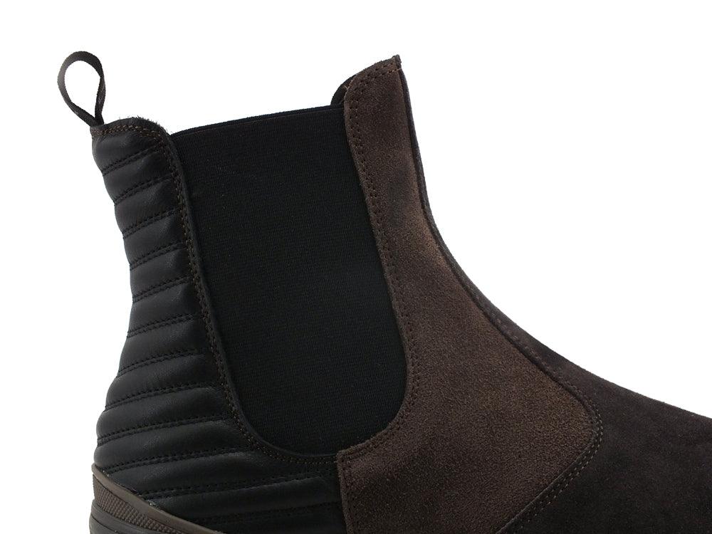 LAKE Beatles Suede Stivaletto Brown E56-BEA - Sandrini Calzature e Abbigliamento