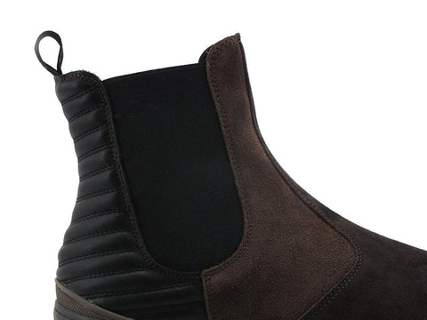 LAKE Beatles Suede Stivaletto Brown E56-BEA - Sandrini Calzature e Abbigliamento