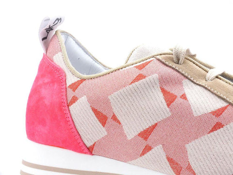 LAKE Bowling Pitagora Sneaker Running Platform Pink D25-BOW - Sandrini Calzature e Abbigliamento