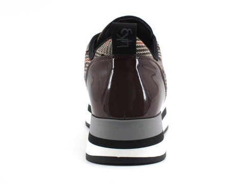LAKE Bowling Pois Sneaker Running Beige C18-BOW - Sandrini Calzature e Abbigliamento
