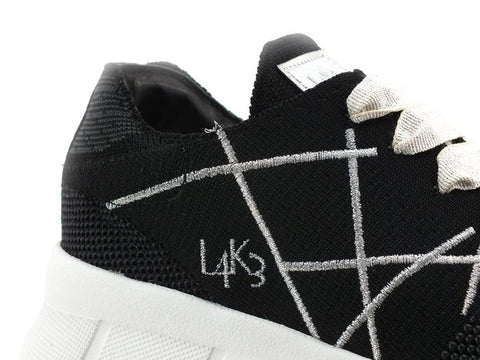 LAKE Mr. Big Hi Tech Sneaker Running Black D17-HIT - Sandrini Calzature e Abbigliamento