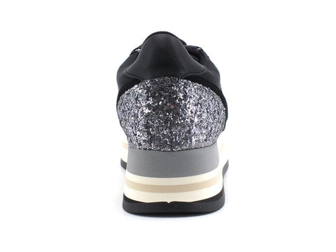 LAKE Mr. Big L4 Sneaker Glitter Black E08-L4-G - Sandrini Calzature e Abbigliamento