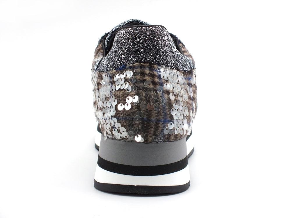 LAKE Mr. Big Pailettes Sneaker Beige C08-PAI - Sandrini Calzature e Abbigliamento