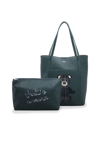 LE PAMDORINE Bubi Amore Borsa Shopper Forest 22XAILCQ-05 - Sandrini Calzature e Abbigliamento