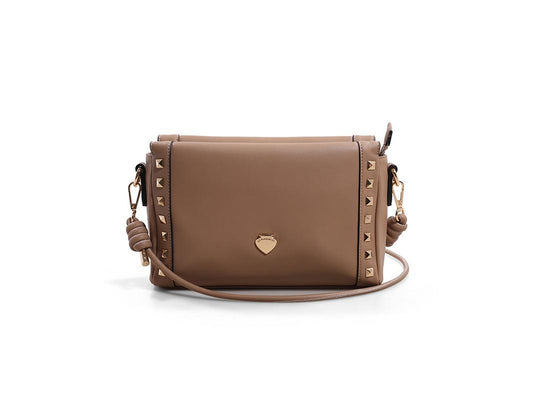 LE PANDORINE Amy Mini Bag Belle Borsa Tracolla Marrone Natural PE22DBA02956-02 - Sandrini Calzature e Abbigliamento