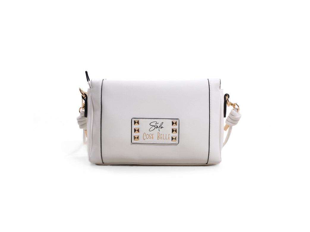 LE PANDORINE Amy Mini Bag Belle Borsa Tracolla White Bianco PE22DBA02956-01 - Sandrini Calzature e Abbigliamento