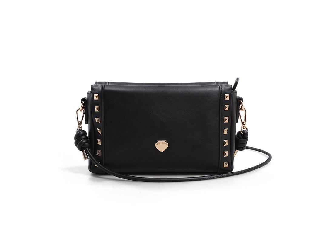 LE PANDORINE Amy Mini Bag Provare Borsa Tracolla Nero Black PE22DBA02956-03 - Sandrini Calzature e Abbigliamento