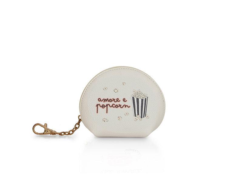 LE PANDORINE Bandana Keychain Popcorn Foulard Bianco White PE22DCX02305-06 - Sandrini Calzature e Abbigliamento
