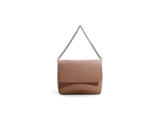 LE PANDORINE Brenda Bag Vita Borsa Marrone Natural PE22DBH02963-02 - Sandrini Calzature e Abbigliamento