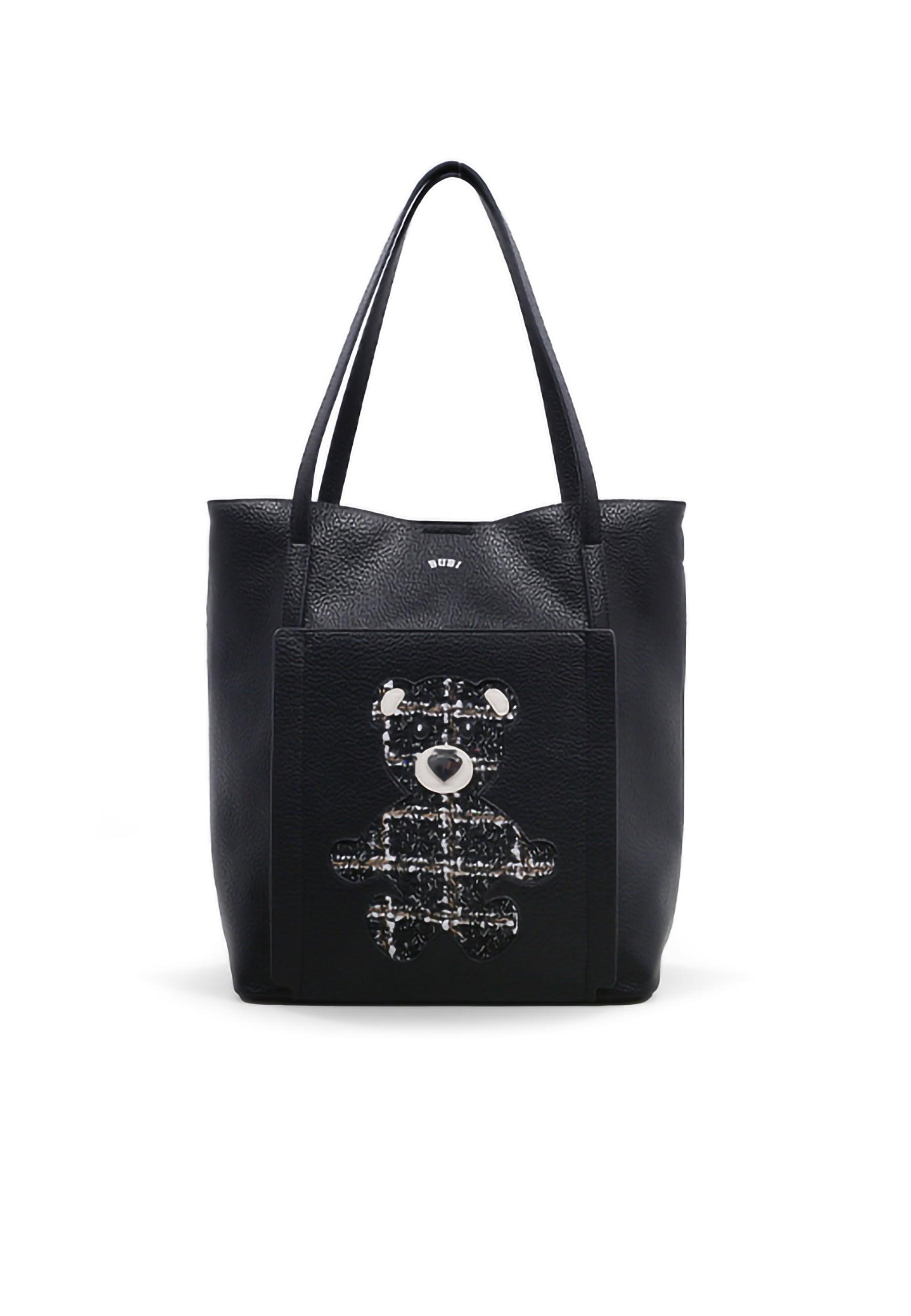LE PANDORINE Bubi Amore Borsa Shopper Black 22XAILCQ-02 - Sandrini Calzature e Abbigliamento
