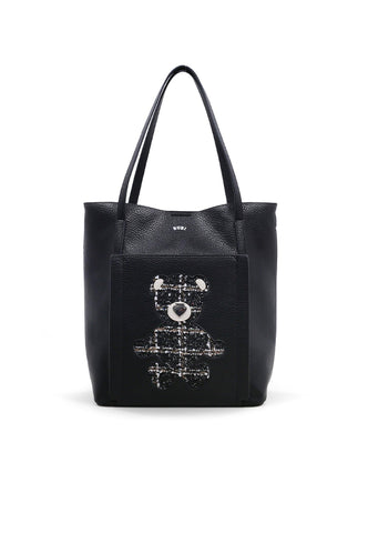 LE PANDORINE Bubi Amore Borsa Shopper Black 22XAILCQ-02 - Sandrini Calzature e Abbigliamento