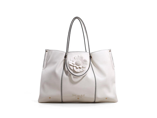 LE PANDORINE Flower Bag Belle Borsa White Bianco PE22DBC02958-01 - Sandrini Calzature e Abbigliamento