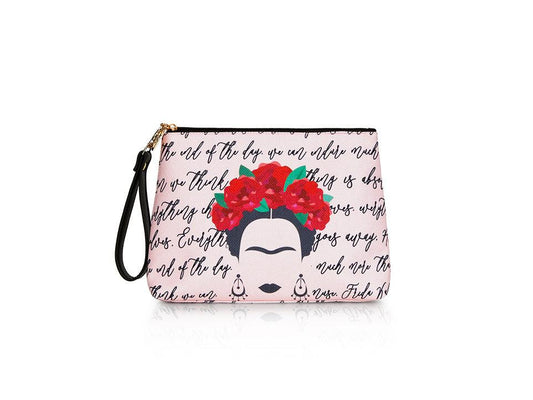 LE PANDORINE Frida Pochette Muse Borsa Frida Khalo Rosa Pink PE22DCG02988-03 - Sandrini Calzature e Abbigliamento