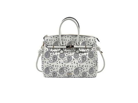 LE PANDORINE Gipsy Bag Vivere Borsa Ricamo White Bianco PE22DBO02970-04 - Sandrini Calzature e Abbigliamento