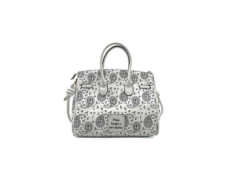 LE PANDORINE Gipsy Bag Vivere Borsa Ricamo White Bianco PE22DBO02970-04 - Sandrini Calzature e Abbigliamento