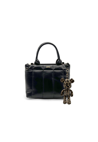 LE PANDORINE Happy Bear Amore Mini Borsa Black Leopard 22XAILCR-10 - Sandrini Calzature e Abbigliamento