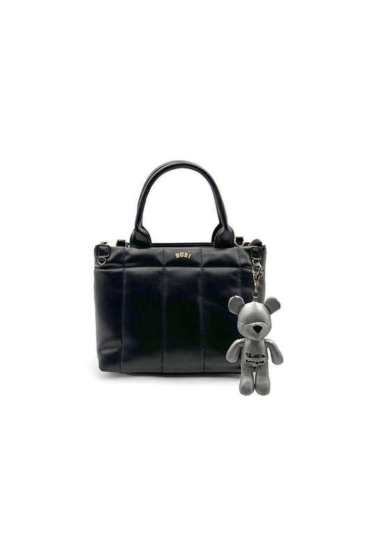 LE PANDORINE Happy Bear Amore Mini Borsa Black Silver 22XAILCR-08 - Sandrini Calzature e Abbigliamento