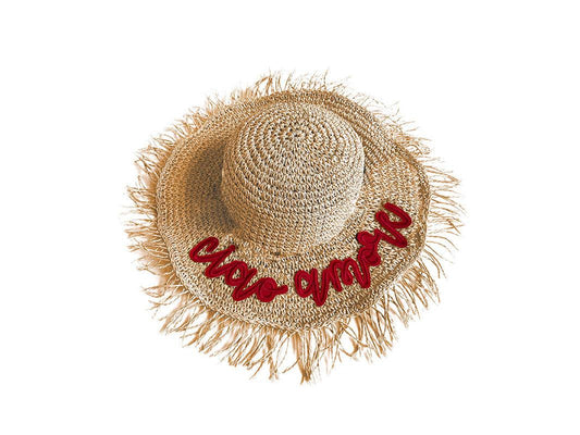 LE PANDORINE Lanzarote Hat Ciao Cappello Tessuto Beige PE22DAO02944-01 - Sandrini Calzature e Abbigliamento