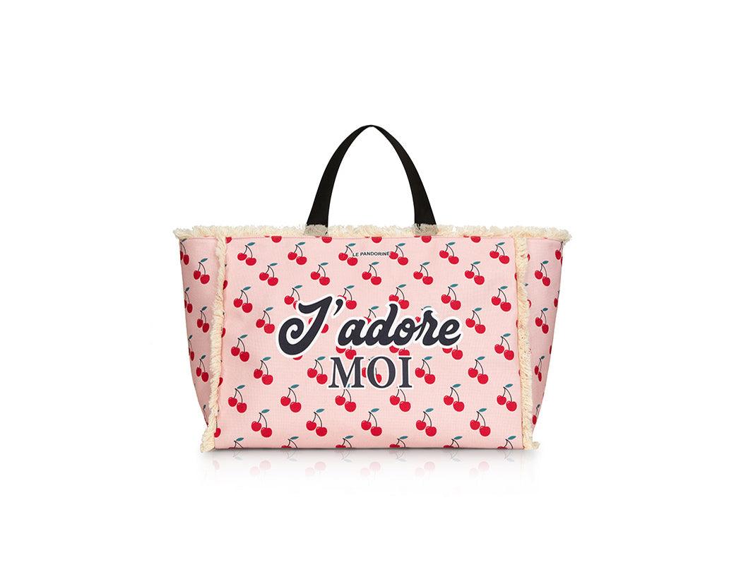 LE PANDORINE Marina Bag Adore Borsa Mare Rosa Cherry PE22DCJ02911-01 - Sandrini Calzature e Abbigliamento