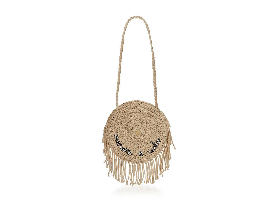 LE PANDORINE Minorca Round Iodio Borsa Crema PE22DAG02936-01 - Sandrini Calzature e Abbigliamento
